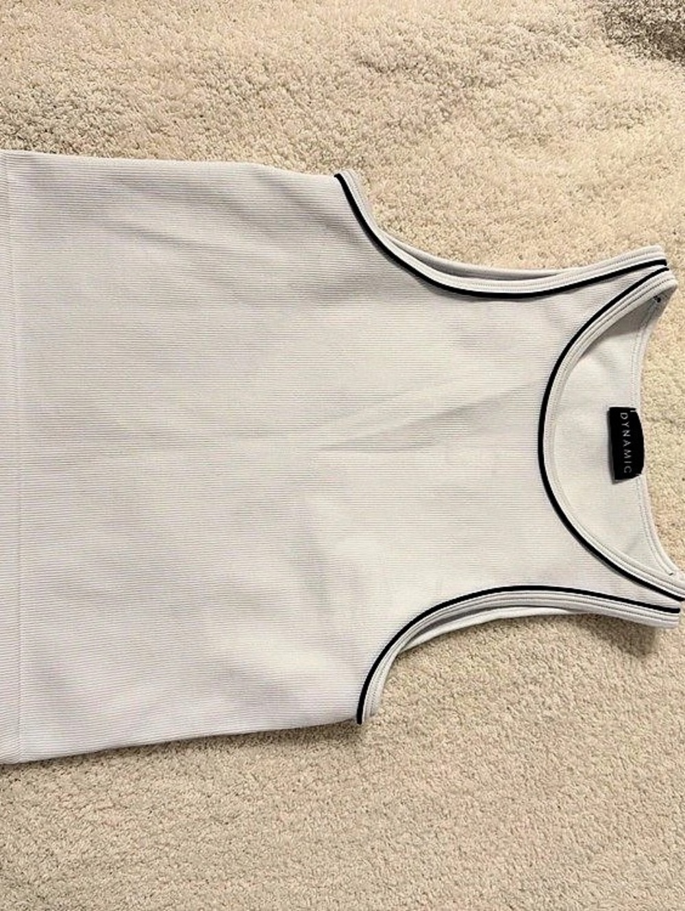 Dynamic Women's White Tank Top Like New